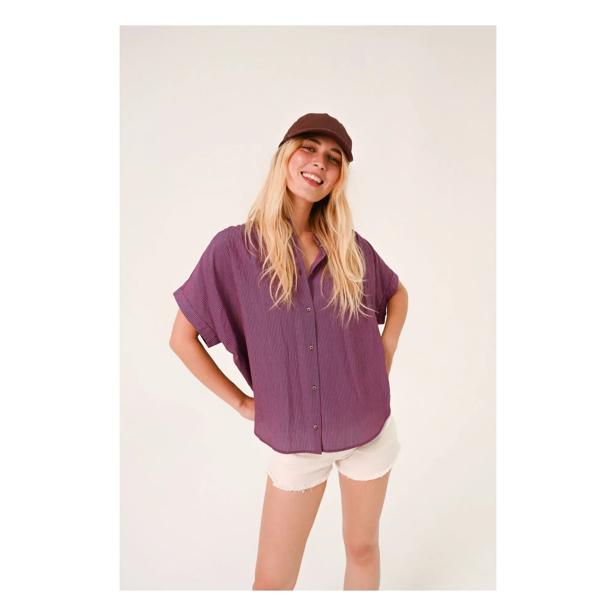 Sacrécoeur - Louisa Pure Shirt | Plum
