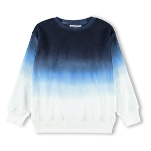 Molo - Mattis organik pamuk gradyan sweatshirt | Mavi