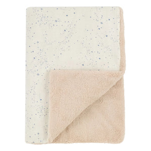 Nobodinoz - Wabi Sabi Milk Galaxy Winter Blanket | Blue