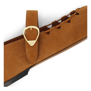 Socque Paris - Balerin Ayakkabılar Ginger Daim | Camel