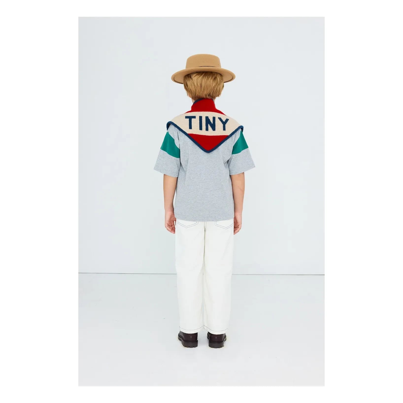 Tinycottons – T-Shirt aus Bio-Baumwolle | Melange-Grau
