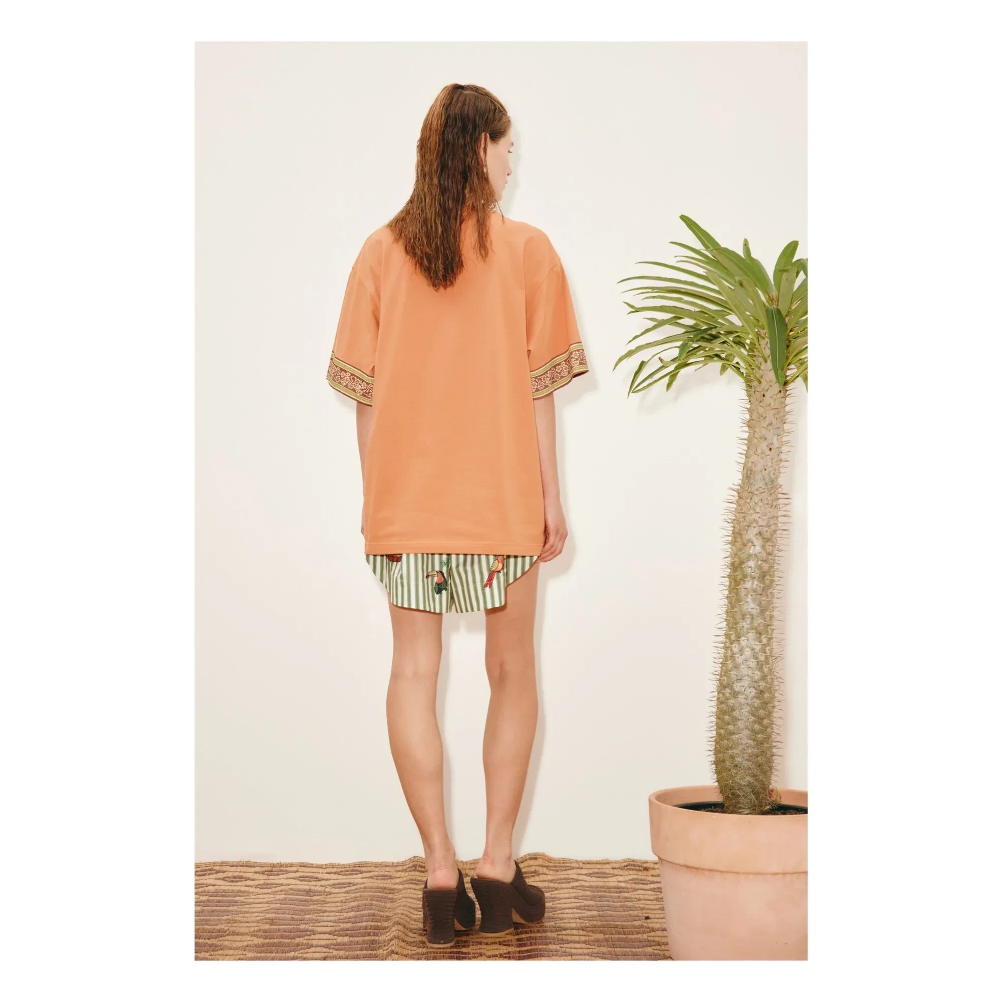 Alémais - Alberta Organic Cotton T-Shirt | Orange