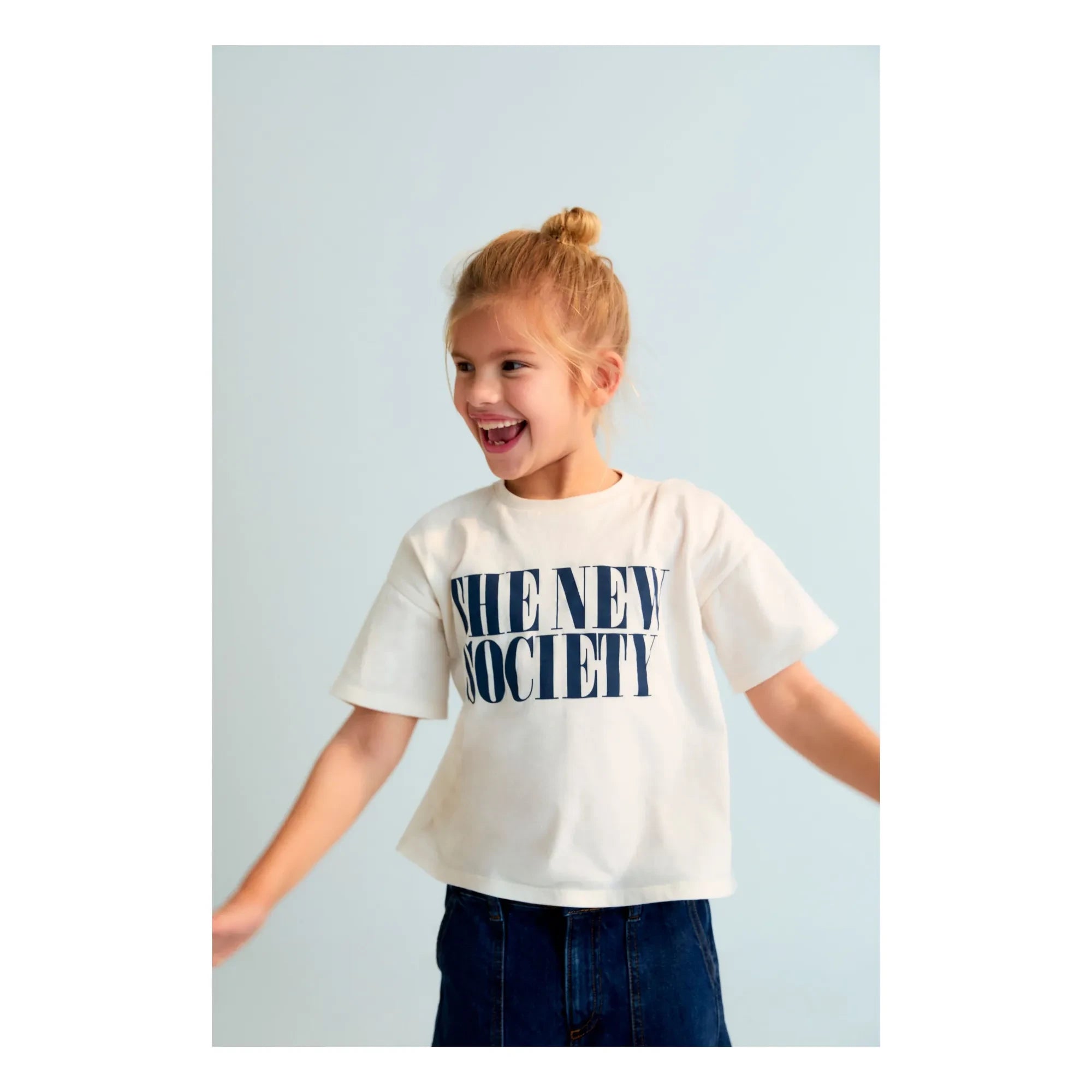 the new society - Mica T-Shirt | Beige
