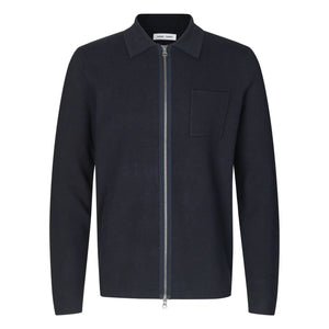 Samsoe Samsoe - Guna Polo Neck Cardigan | Black