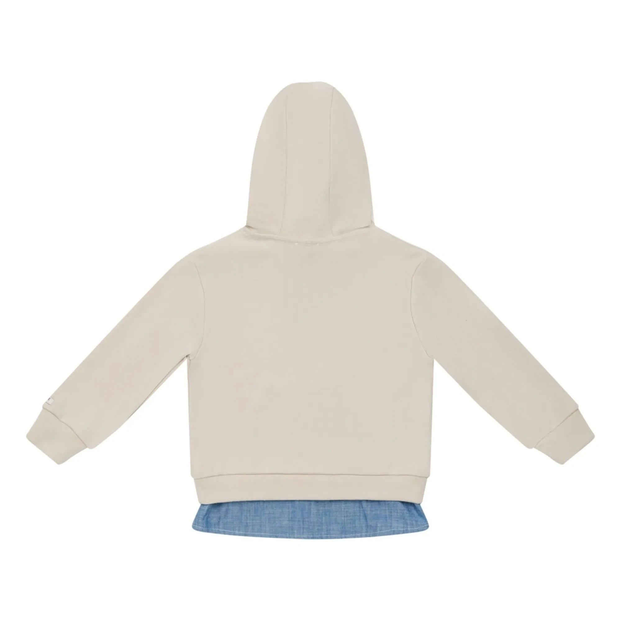 Donsje - Lirian Organik Pamuklu Kapüşonlu Sweatshirt | Ecru