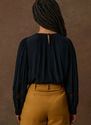 Louise Misha - Riya Blouse | Black