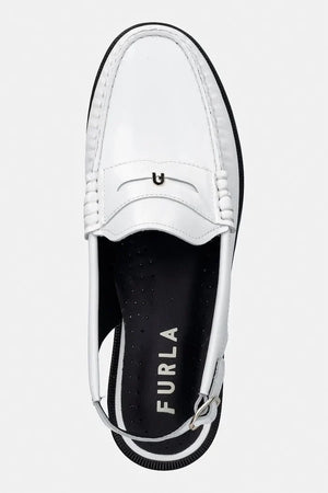 Deri Furla College Loafer Mokasen