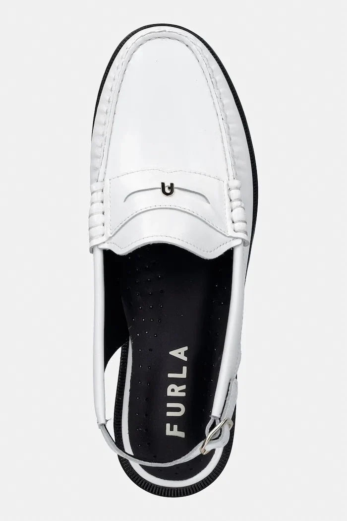 Deri Furla College Loafer Mokasen