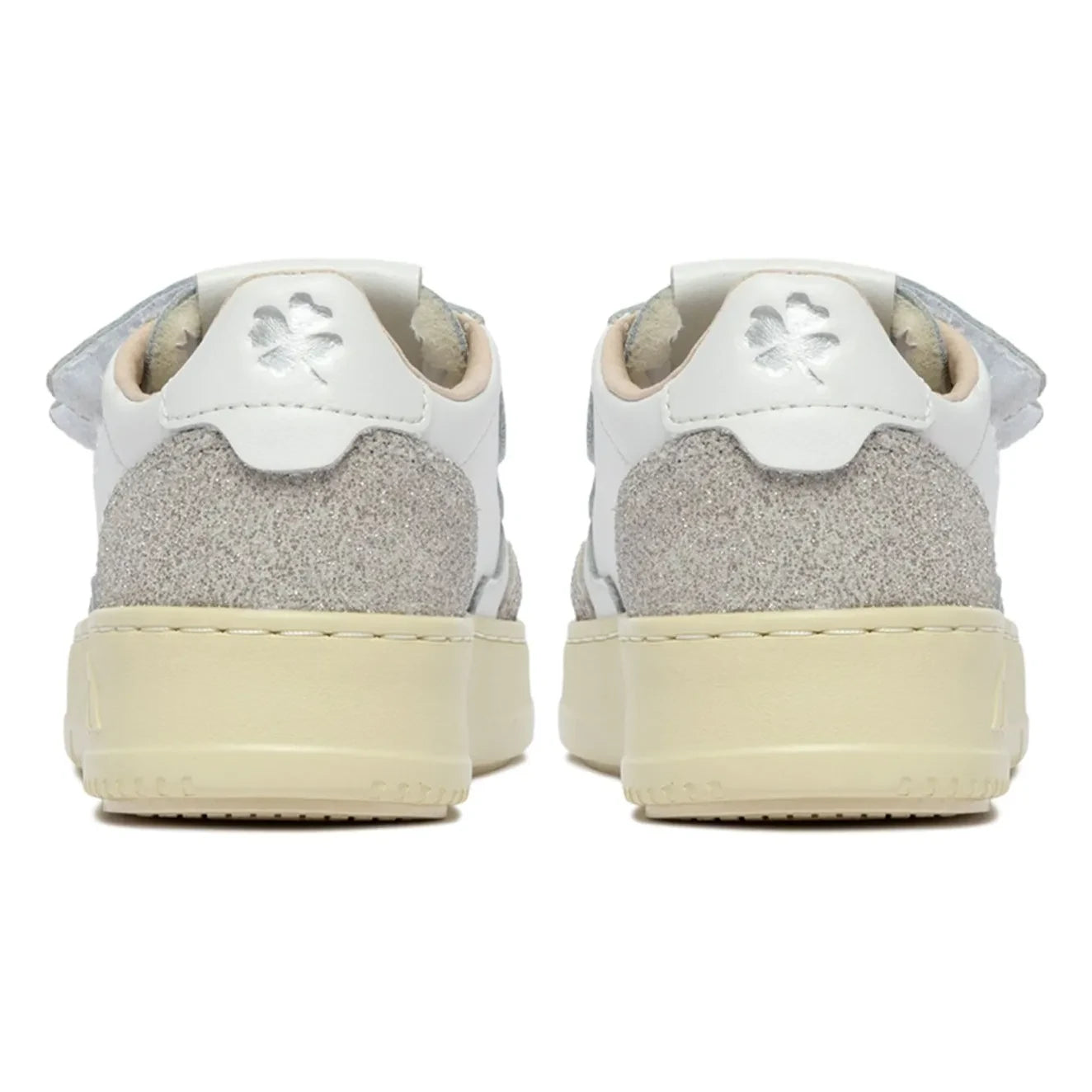 Autry - Baskets Kids Kidstripes Low Glitter Deri | Gümüş