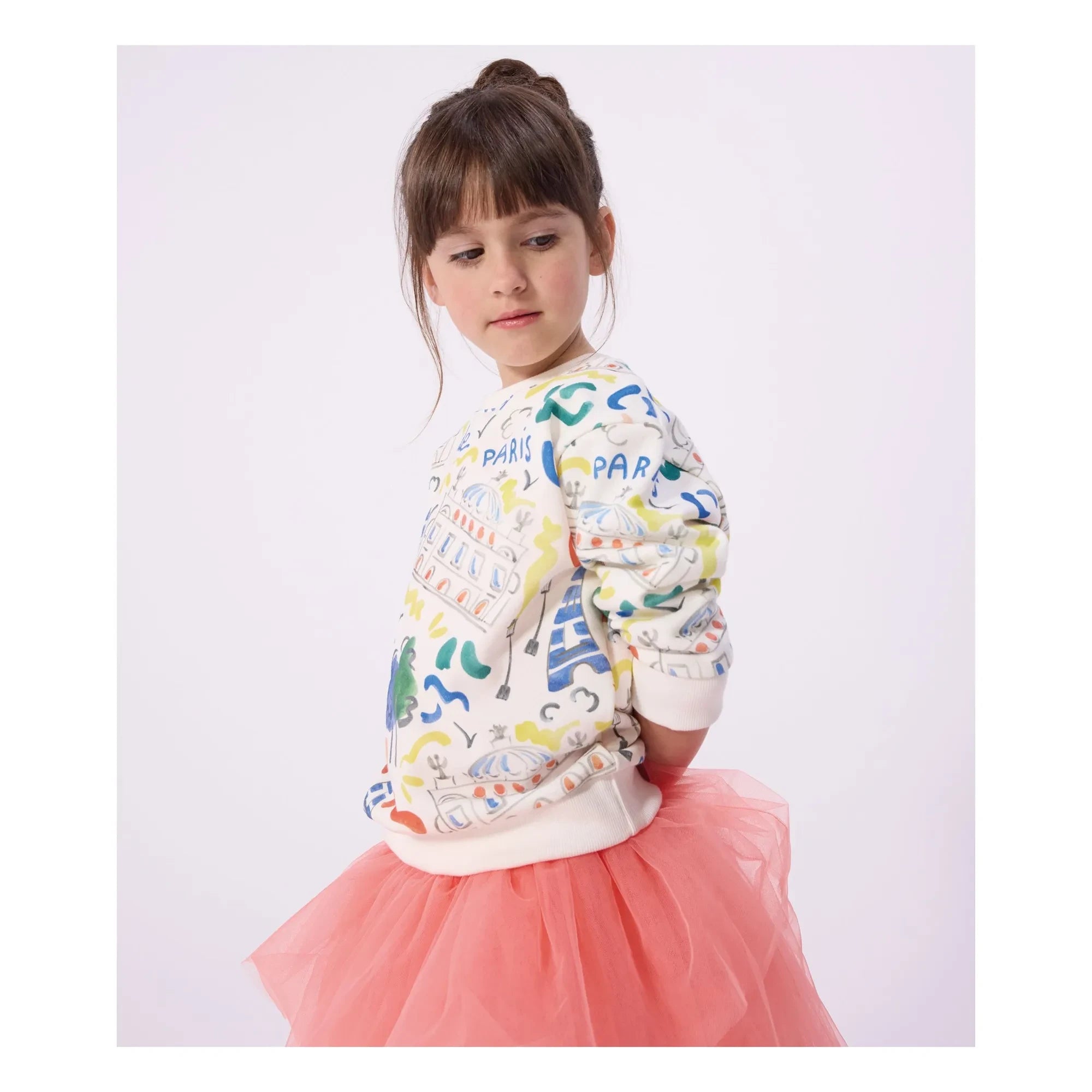 Petit Bateau - Opera sweatshirt | Beyaz