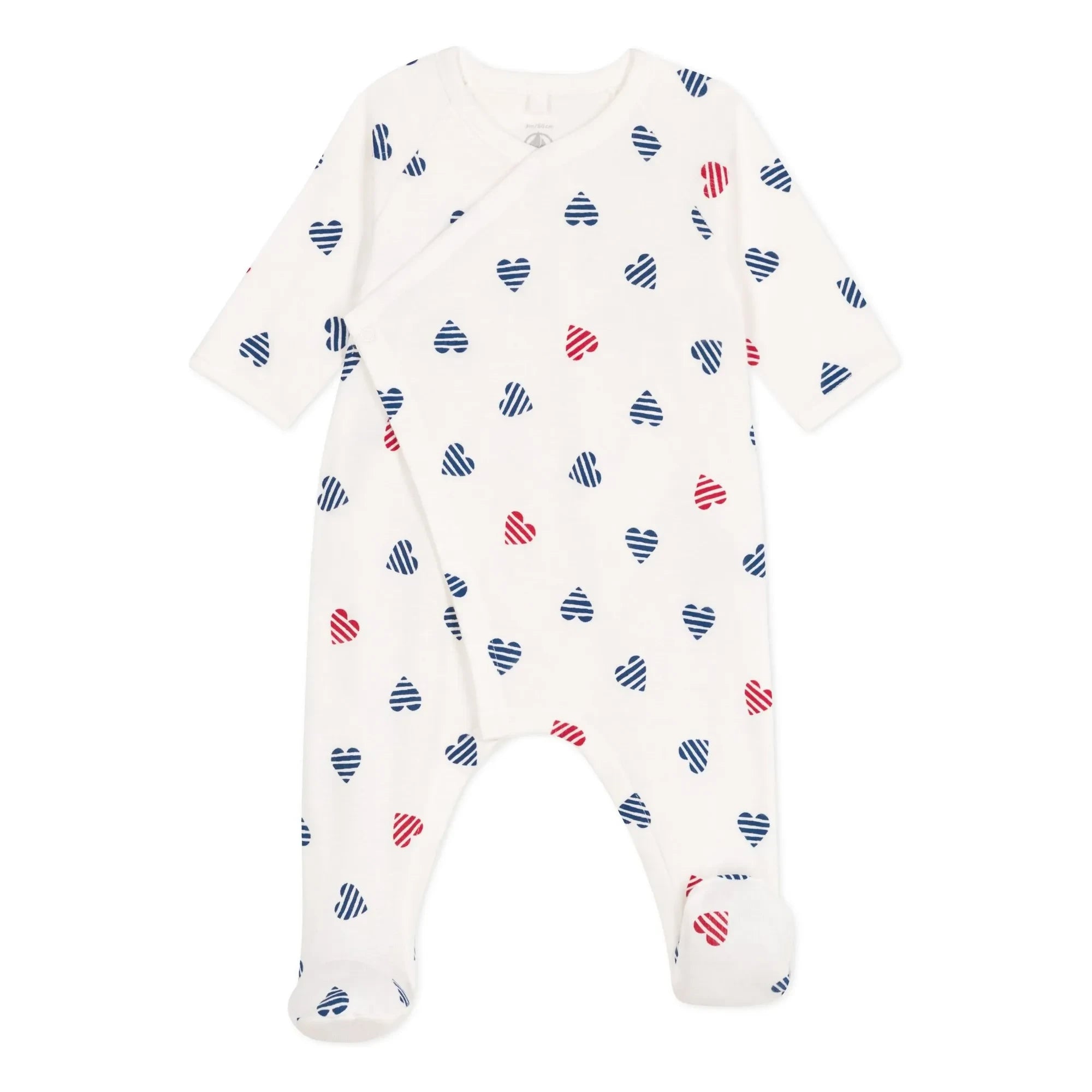 Petit Bateau - Baye organik pamuklu pijama | Ekru