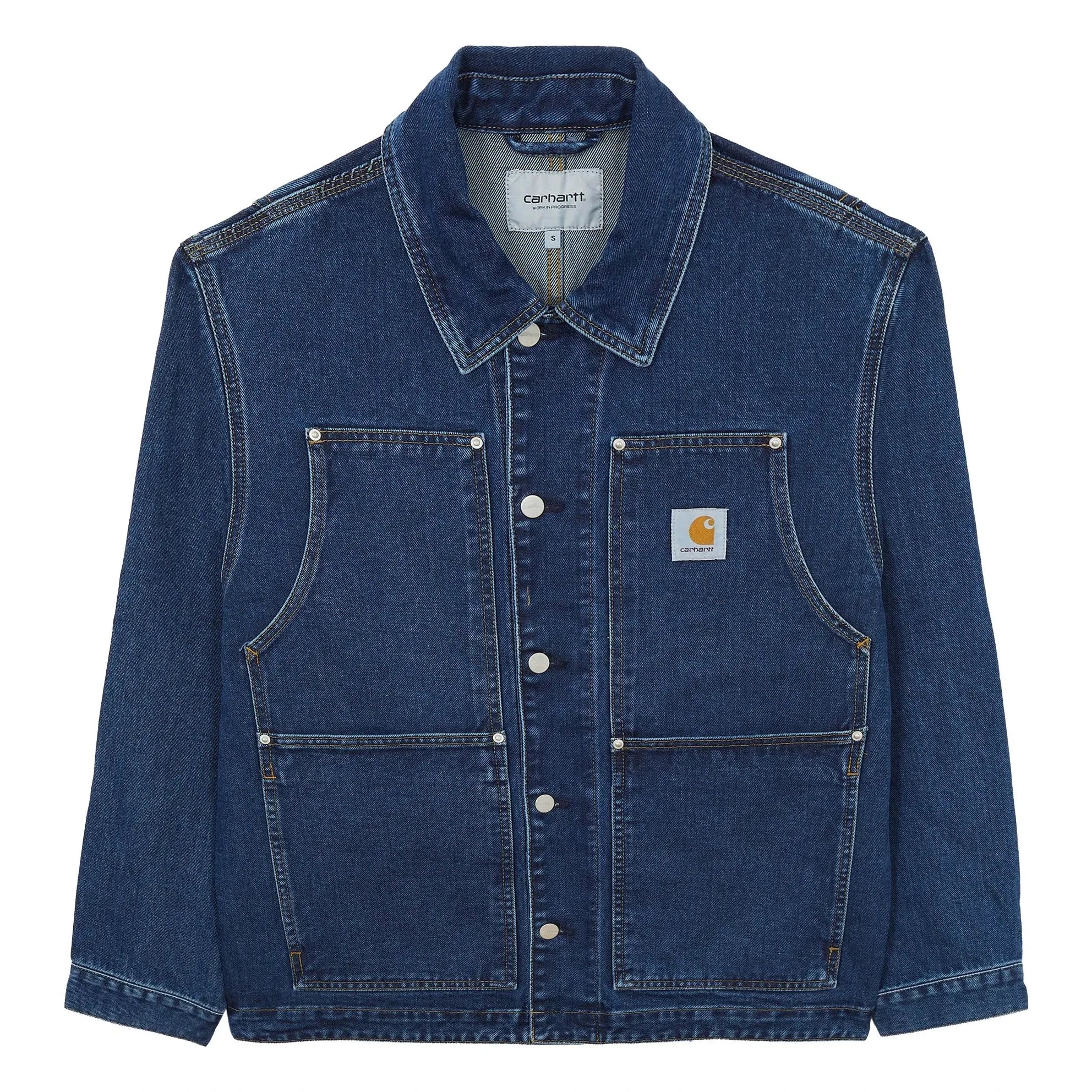 Carhartt WIP - OG Double Front Denim Biobaumwolljacke | Blau
