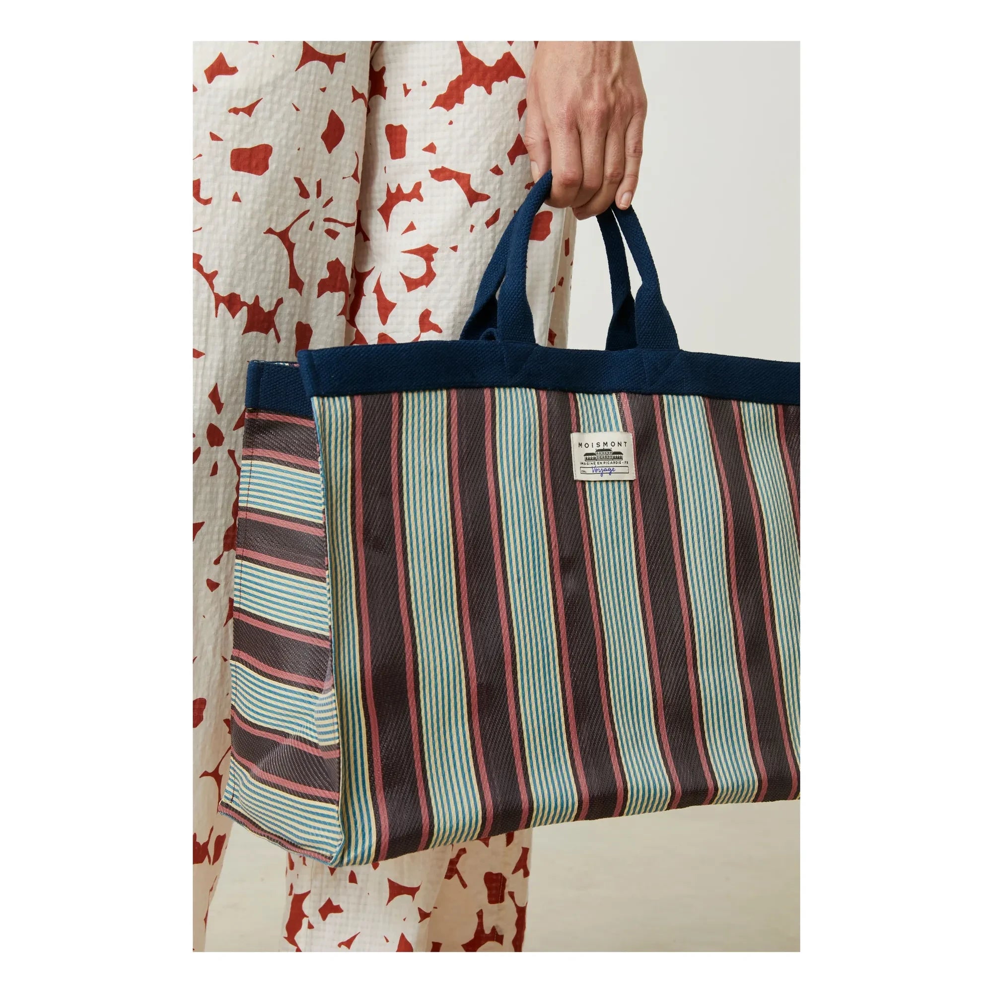 Moismont - Pisa shopping bag N°57 | Brown