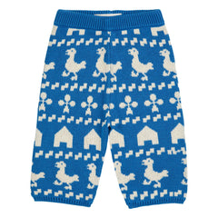Bobo Choses - Bio-Baumwolle Mesh Farm Hose | Blau