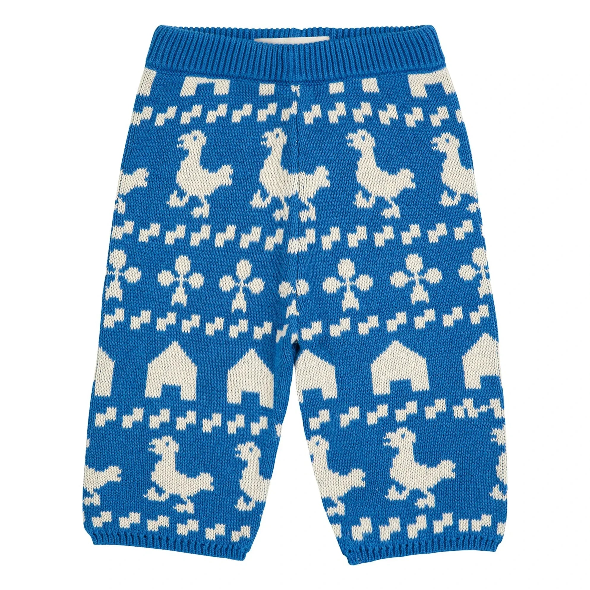 Bobo Choses - Bio-Baumwolle Mesh Farm Hose | Blau