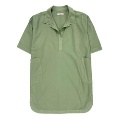 Sunchild - Cadaques Oversize Hemdblusenkleid | Salbei