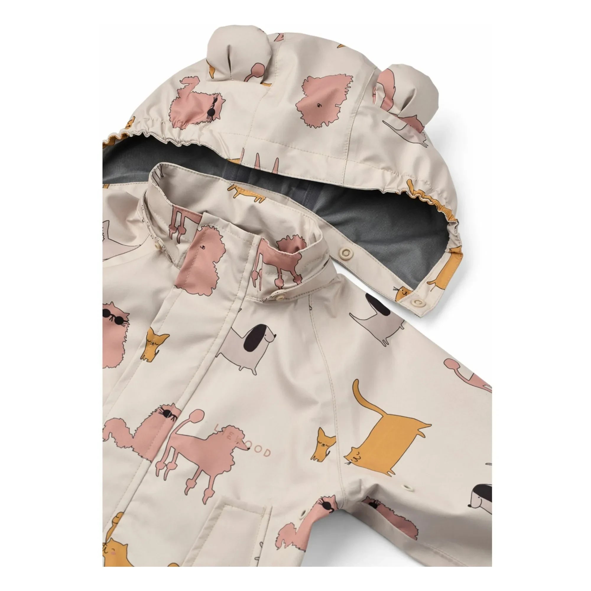Liewood - Manu Regenanzug aus recyceltem Polyester | Rosa