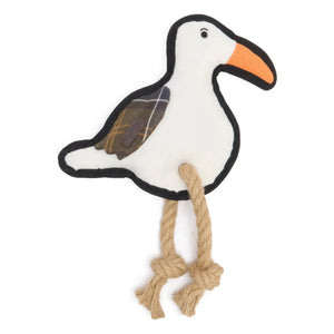 Barbour - Bird toy for dogs | White