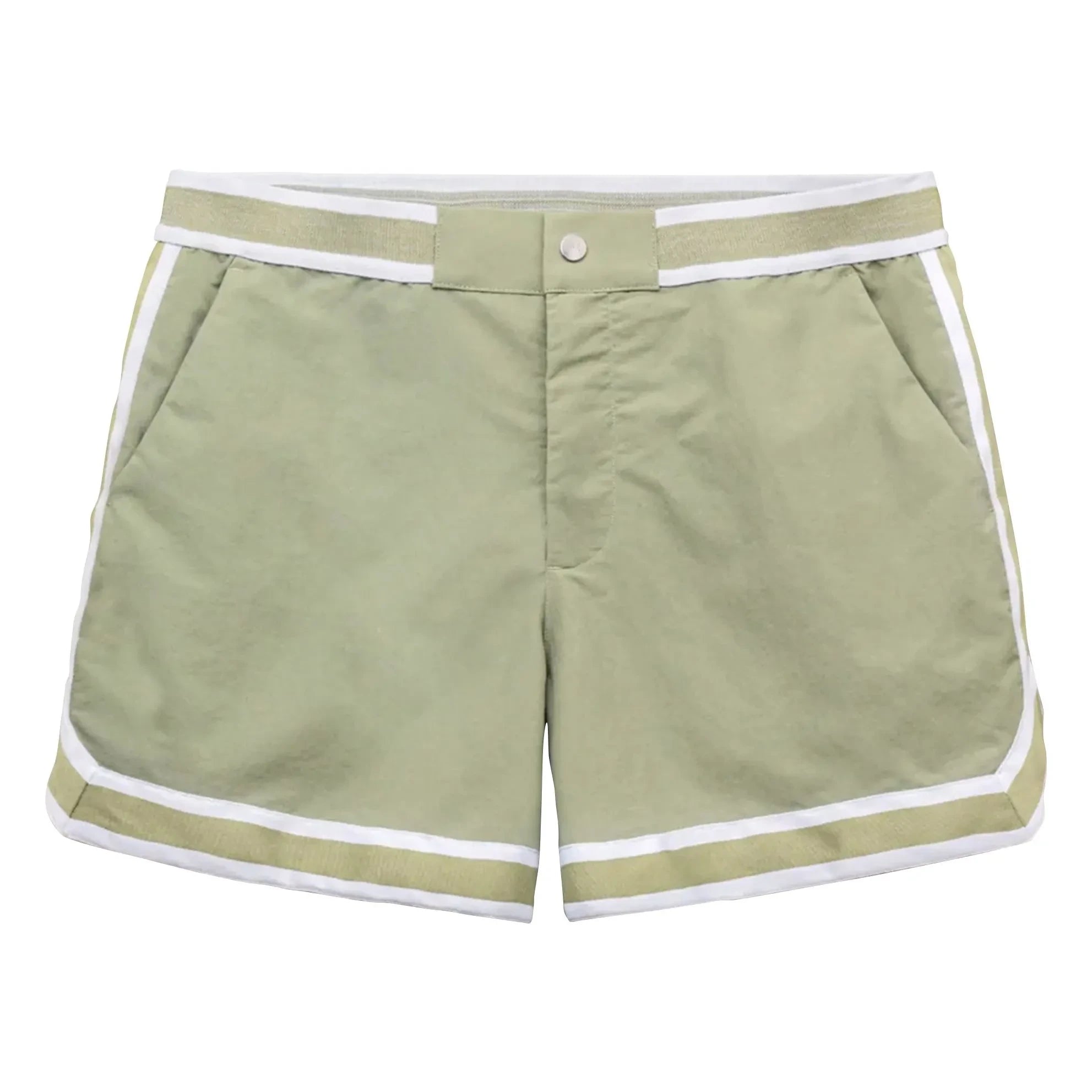 Ché Studios - Baller Swim Shorts | Beige - Green