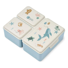 Liewood - Driss Lunchbox | Marine Life / Sand