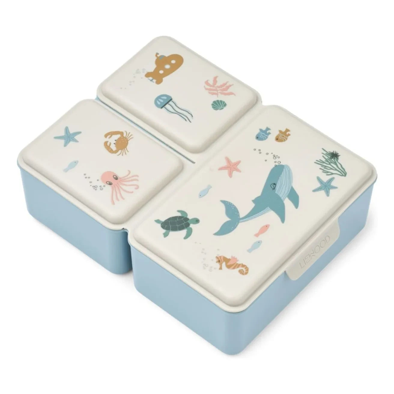 Liewood - Driss Lunchbox | Marine Life / Sand