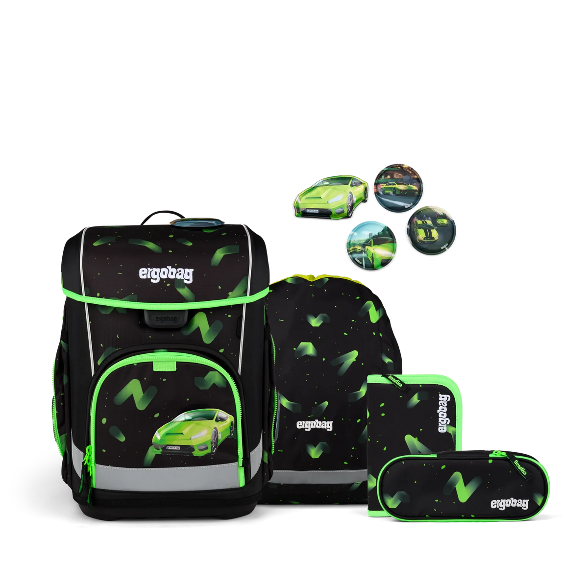 Ergobag - Okul Çantası Seti cubo Beary Fast Lane