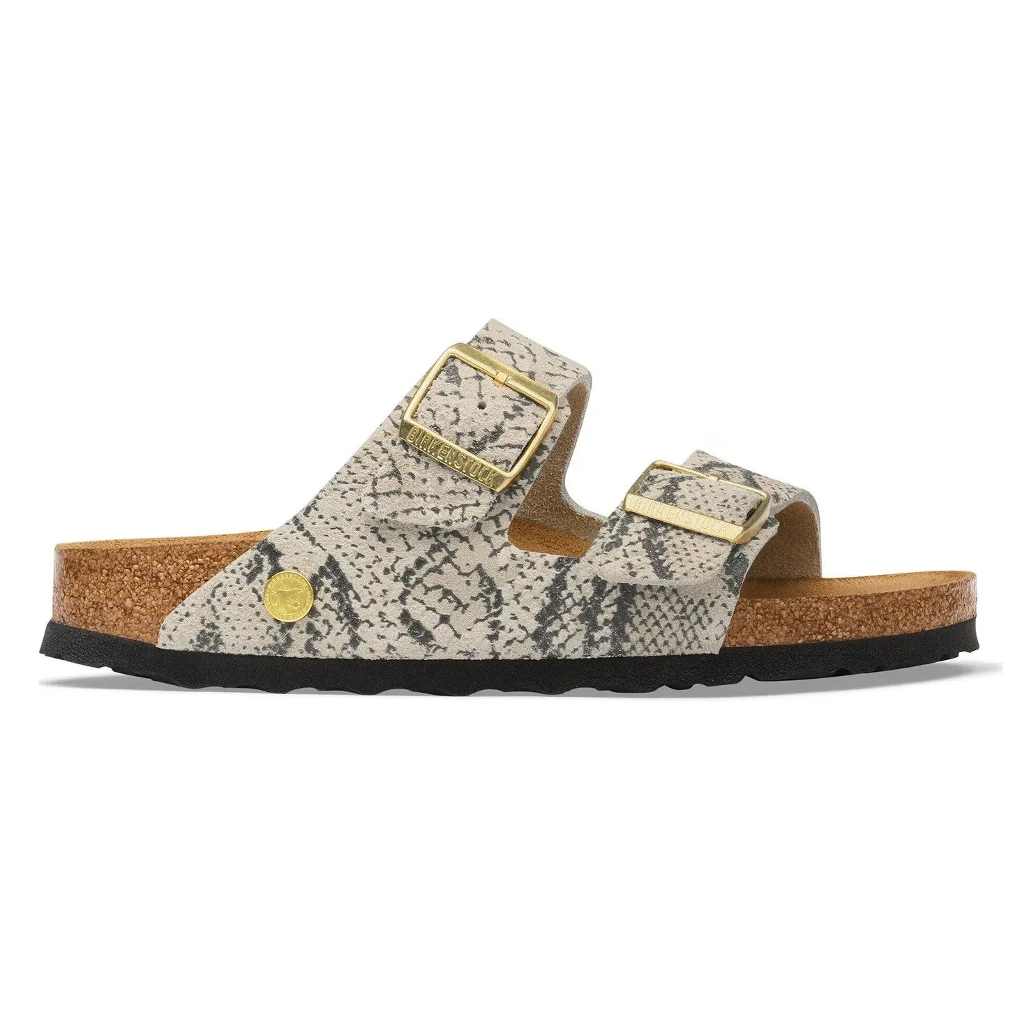 BIRKENSTOCK - Arizona Snake Sandalen | Hellgrau