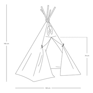 Nobodinoz - Tipi Nevada | Mavi