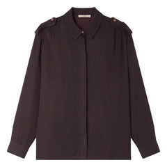 Sessùn - Ginnie Striped Shirt | Brown