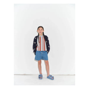 Main Story - Denim Organik Pamuk Şort | Mavi