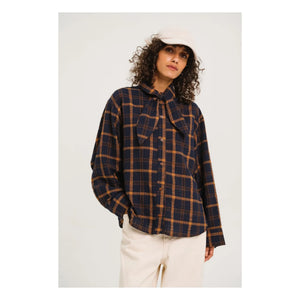 Sacrécoeur - Charlie scarf shirt | كحلي