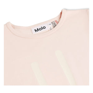 Molo - Luvis Smile Organik Pamuk Pijama Şortu | Soluk Pembe