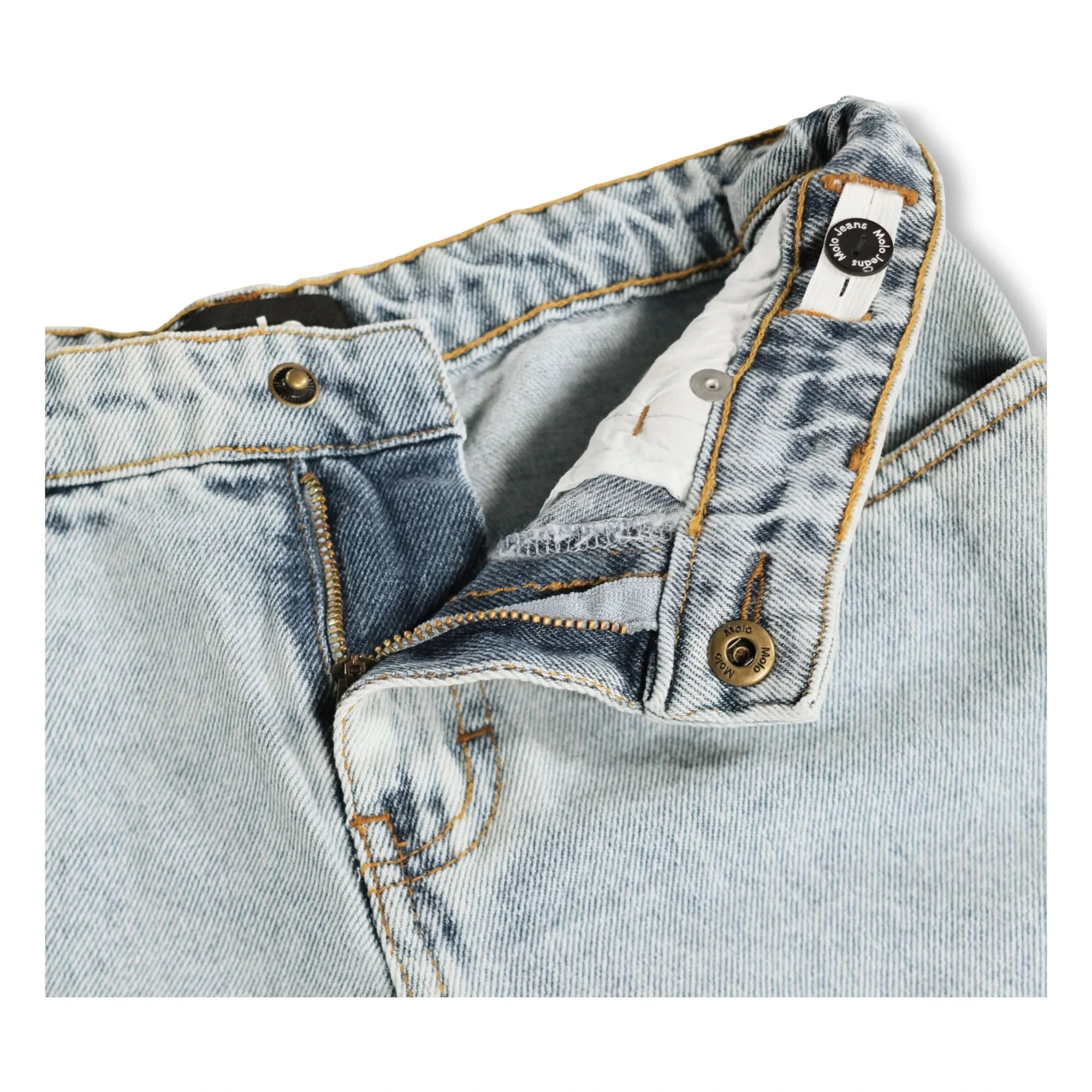 Molo - Denim Bermuda Art Organic Cotton | Light Blue