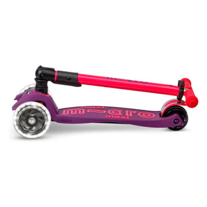 Micro - Maxi Katlanabilir Neon LED Scooter | Pembe