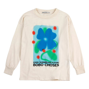 Bobo Choses - Summer Story organik pamuklu T-shirt | Ekru