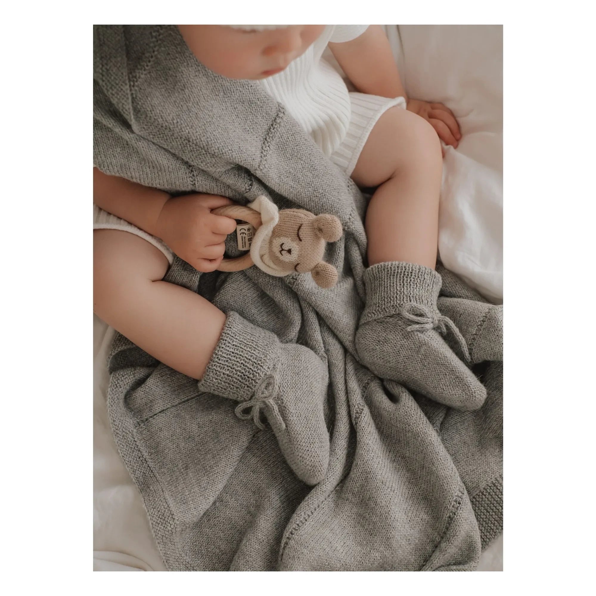 Main Sauvage - Teddy Tooth-Cleaning Ring | Sand