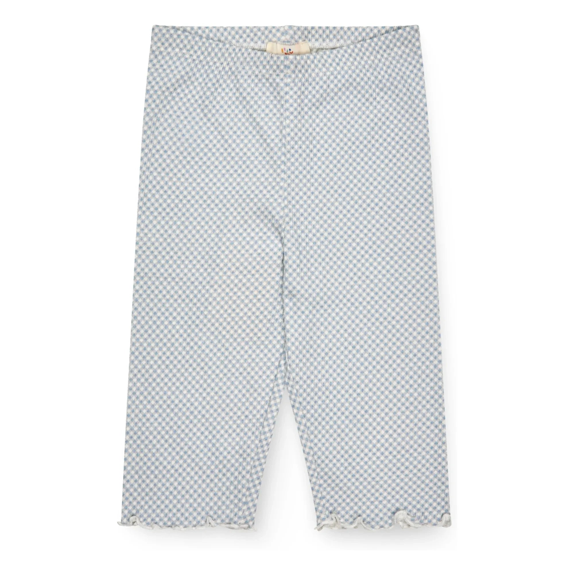 Copenhagen Colors - Organic Cotton 3/4 Leggings | Light blue