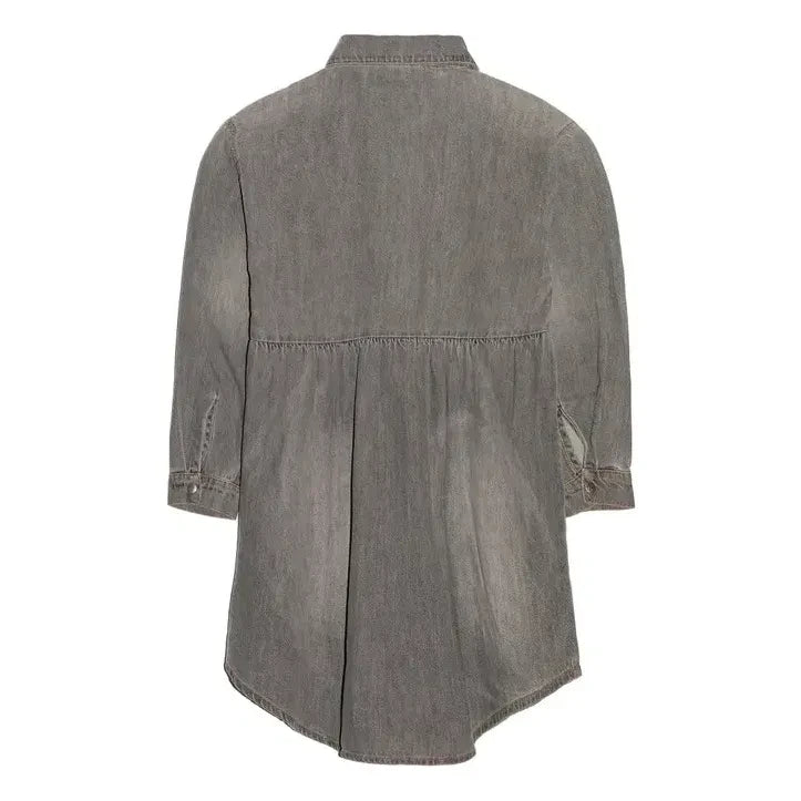 Finger in the nose - Darlin Denim Elbise | Denim gri