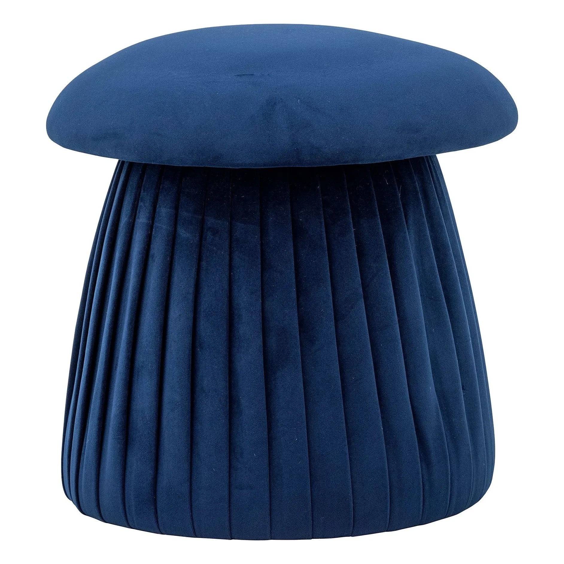 Bloomingville - Roberta geri dönüştürülmüş polyester puf | Mavi
