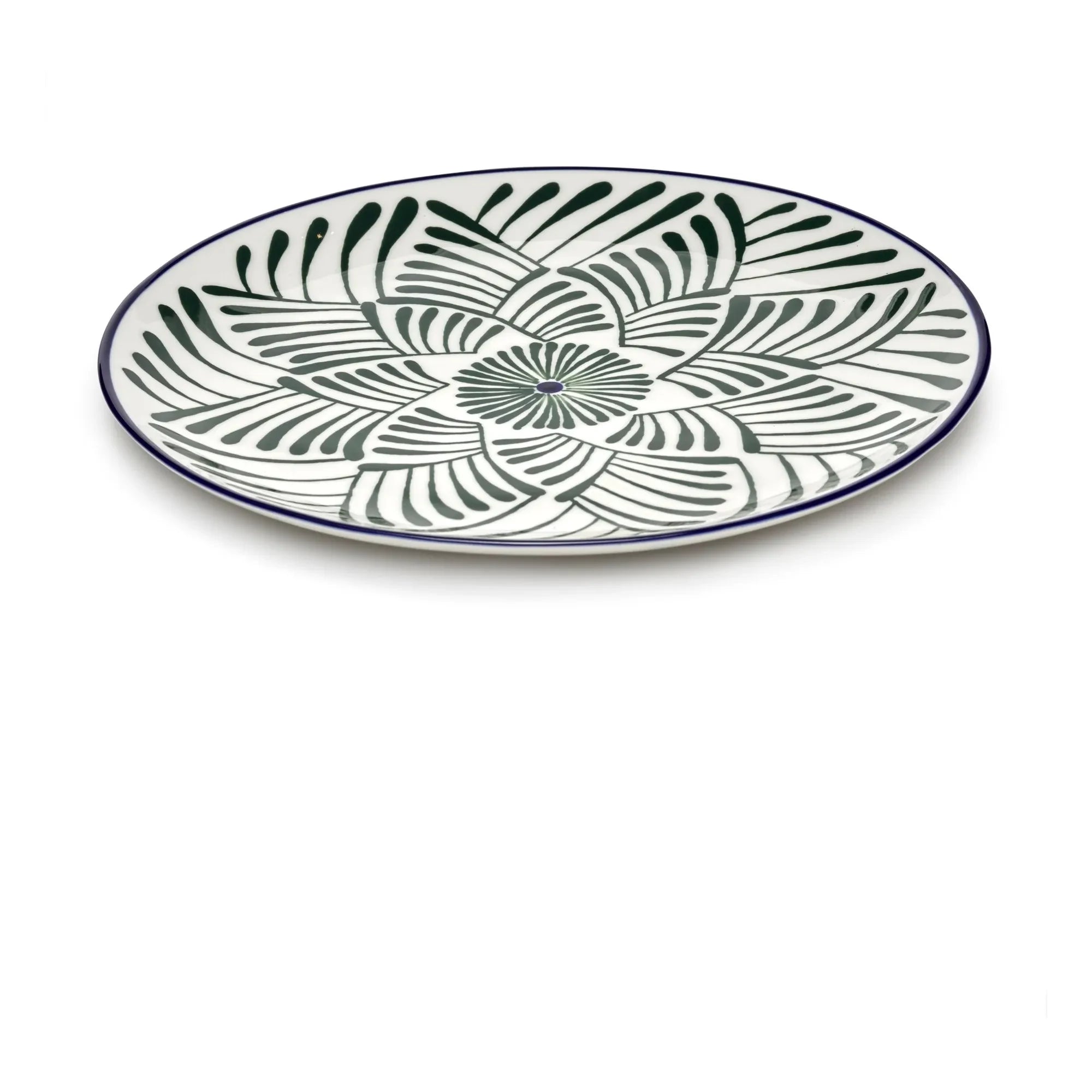 Serax - Baazar Dinner Plates, Waww La Table - Set of 4 | Green