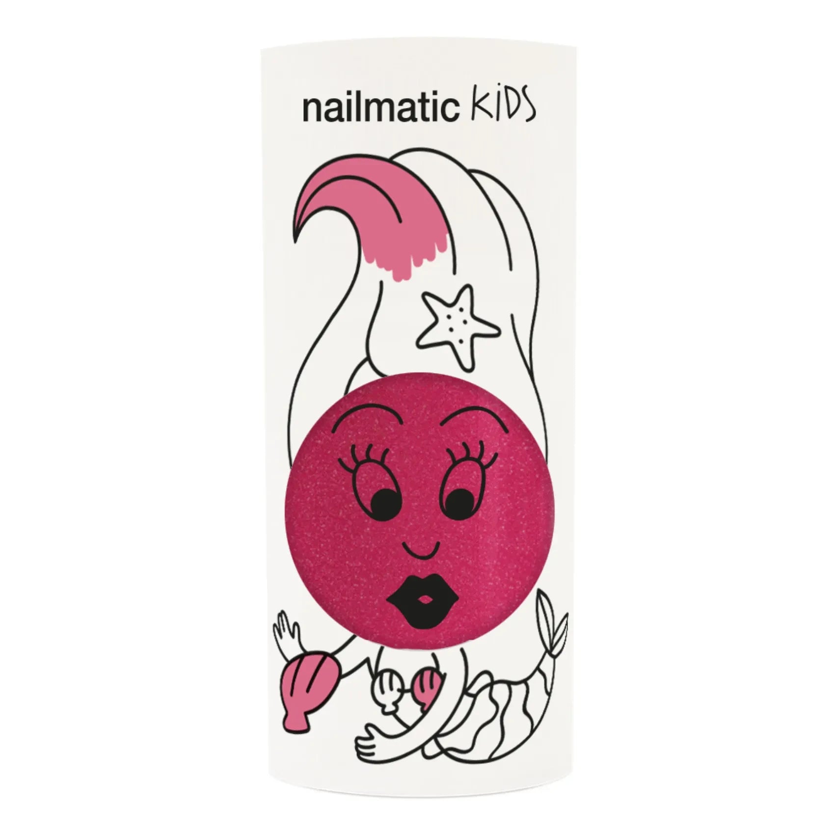 Nailmatic Kids - Sissi Işıltılı Oje - 8 ml | Pembe