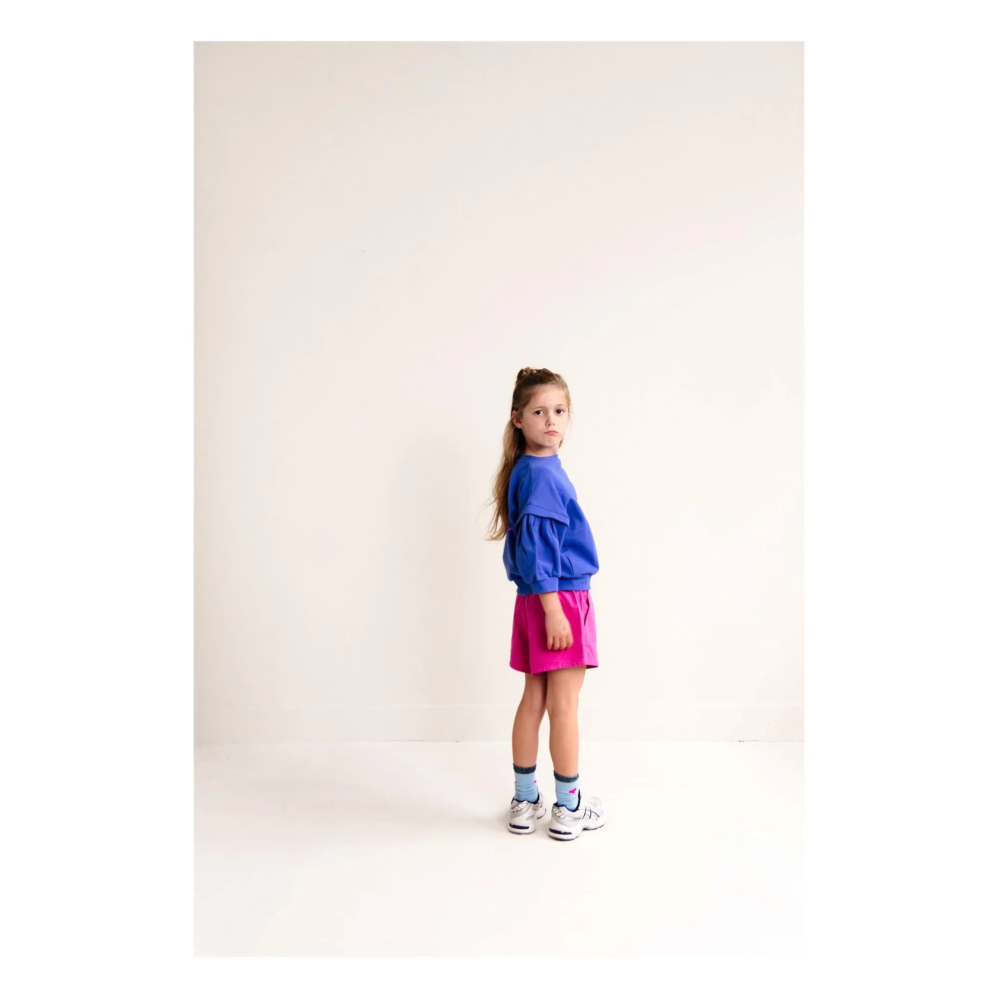 Jenest – Baloon Etoile Bio-Baumwoll-Sweatshirt | Kobalt