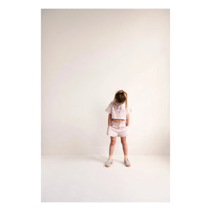 Jenest - Lilou Organic Cotton Twill Shorts | Pale Pink