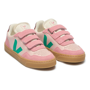 Veja - Çizik Sneakerlar Small V-90 Deri O.T. | Pembe