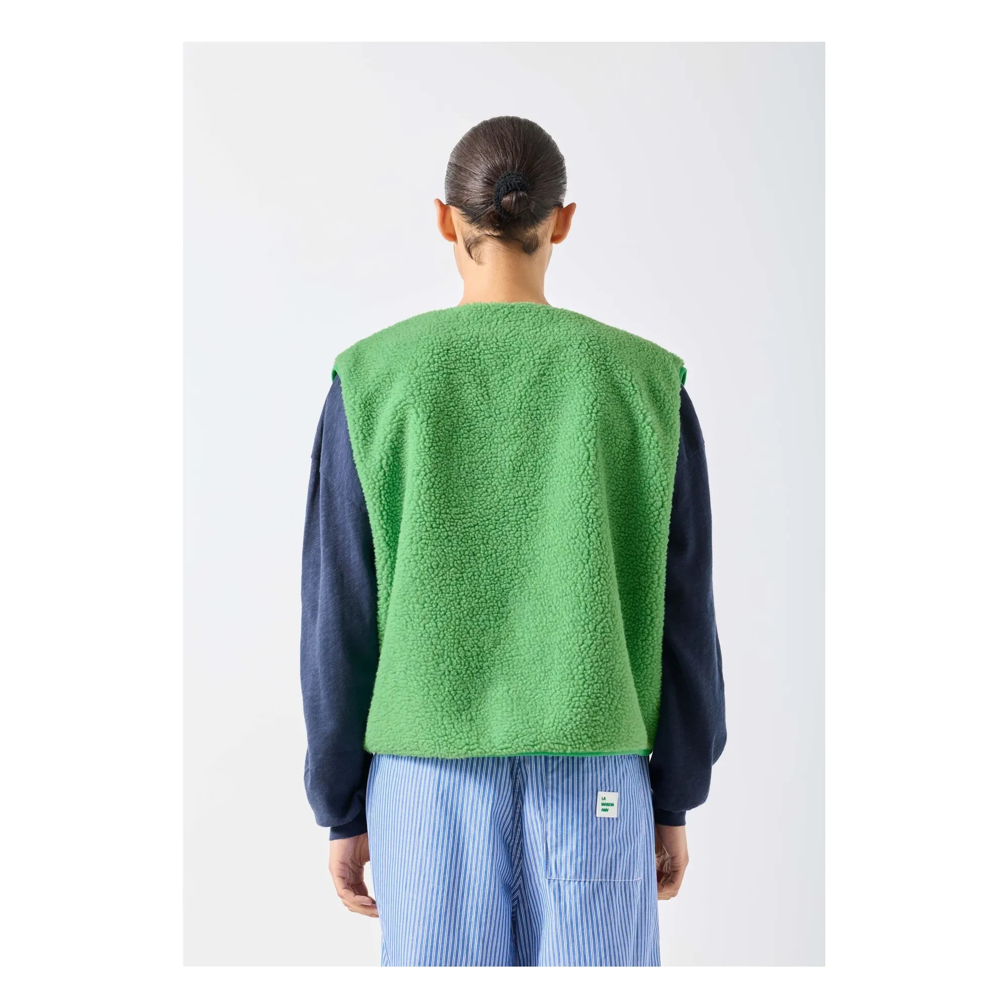 American Vintage - Hoktown Kolsuz Yelek | vert palmier