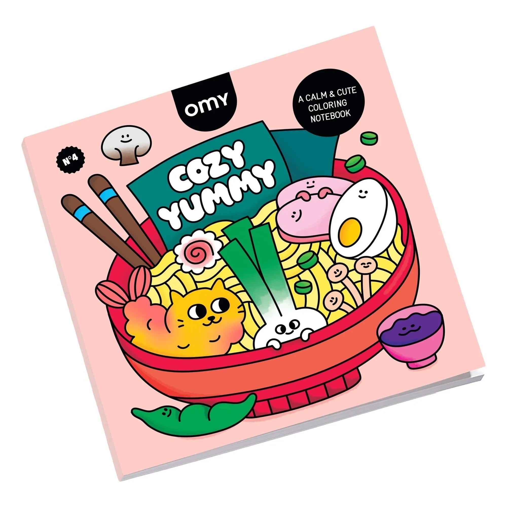 Omy - Lecker Schmecker Malbuch | Pink
