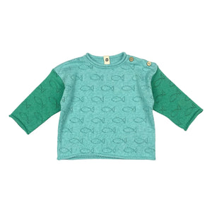 Bayiri - Underwater Organic Cotton Sweater | Green