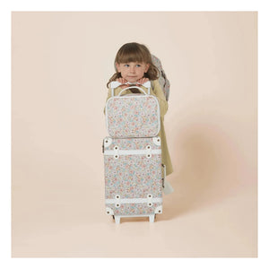 Olli Ella - See-ya Butterfly Suitcase | Ecru