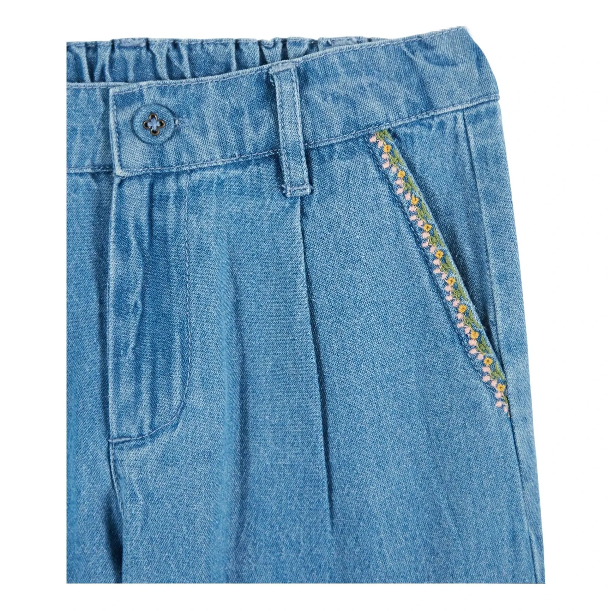Emile et Ida - Jeans Kirschen | Blau