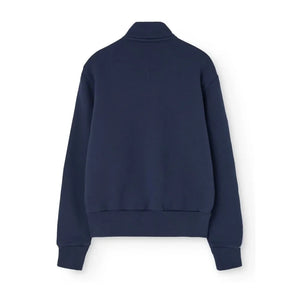 The Animals Observatory - Zebra Zip Sweat | Dunkelblau